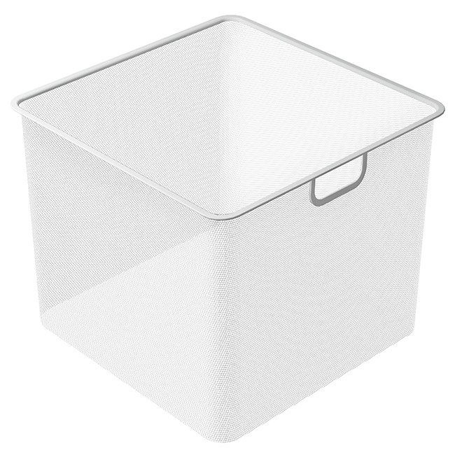 Корзина мелкосетчатая GBM 45х30 белая