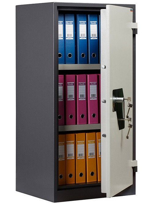 Шкаф огнестойкий BrandMauer BM-1260KL графит