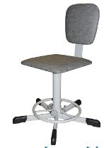 Стул лаборатороный с прямой формой спинки СтЛП-01