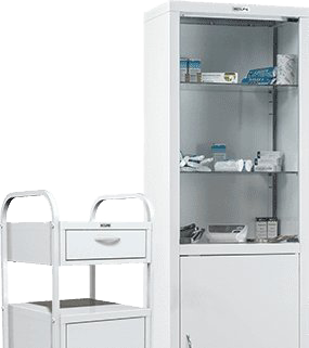 Медицинская мебель и изделия